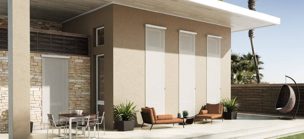San Antonio exterior roller shades blinds and shutters